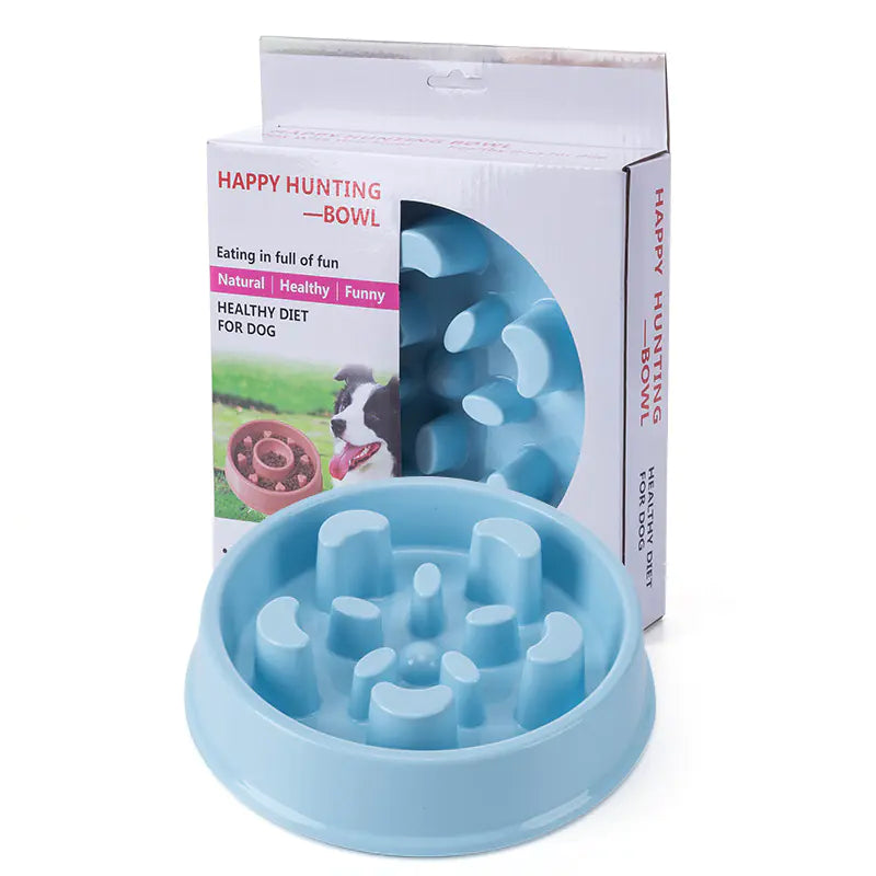 Anti-Choke Dog Feeding Bowl