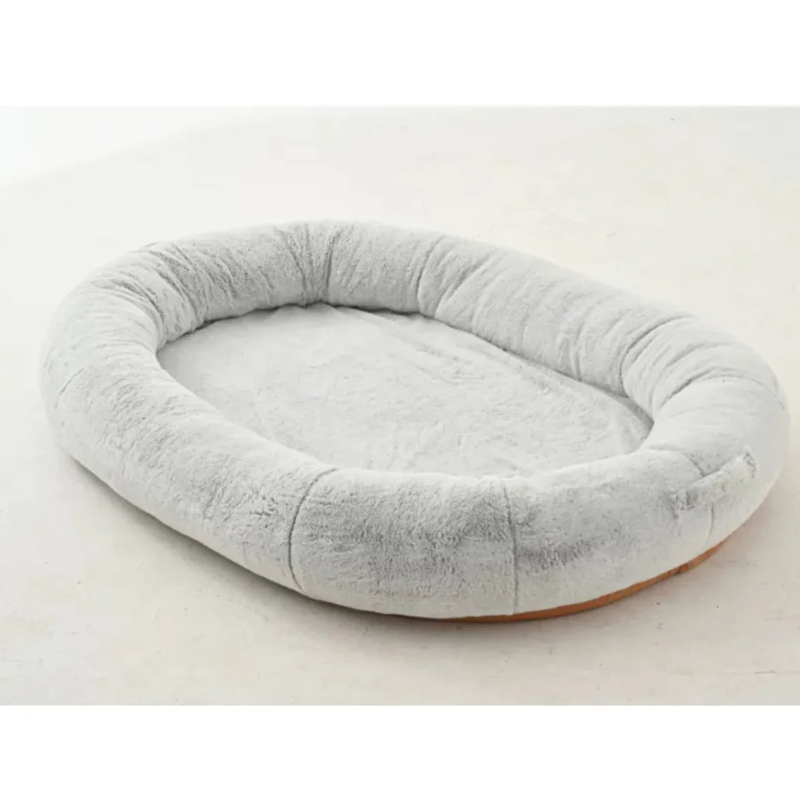 Oversize Gray Companion Bed