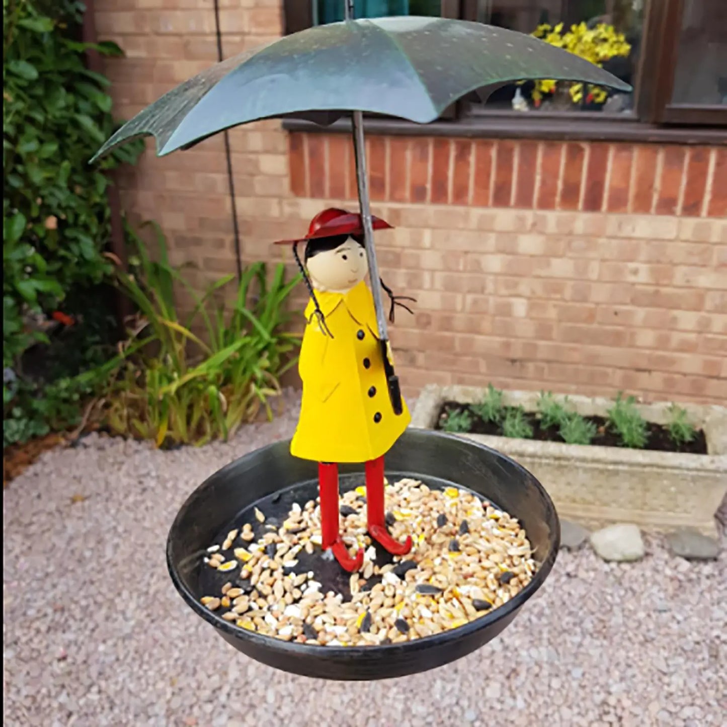 Decorative Umbrella Outdoor Bird Feeder