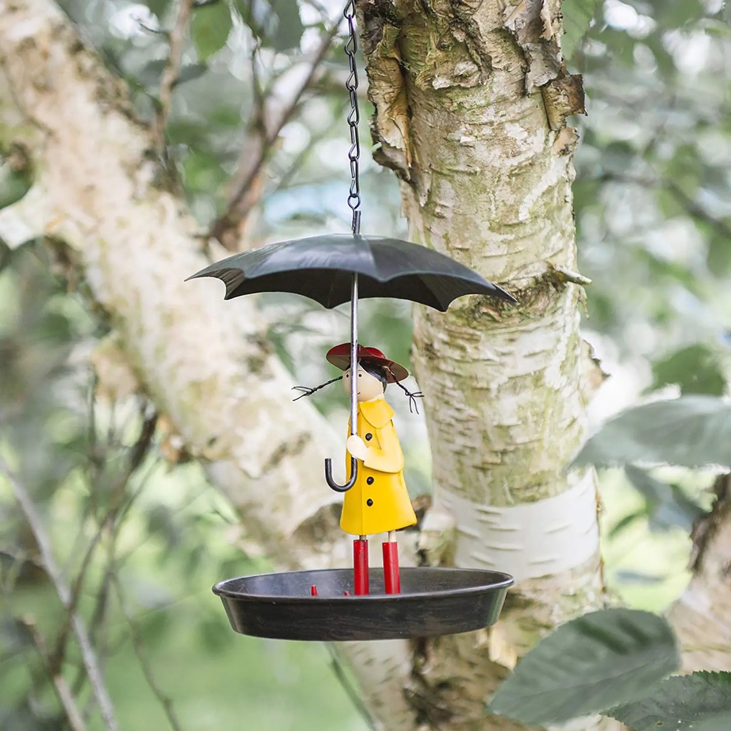 Decorative Umbrella Outdoor Bird Feeder