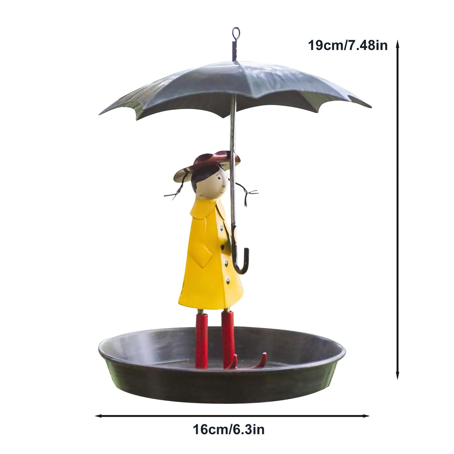 Decorative Umbrella Outdoor Bird Feeder
