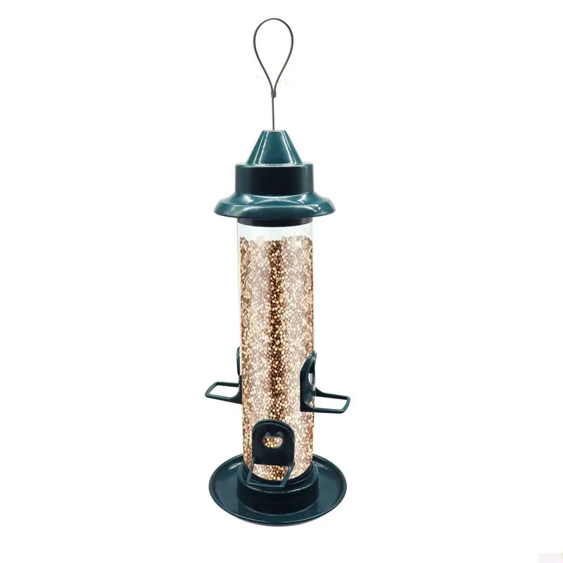Garden Bird Oasis - Hanging Metal Feeder