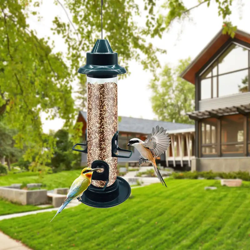 Garden Bird Oasis - Hanging Metal Feeder