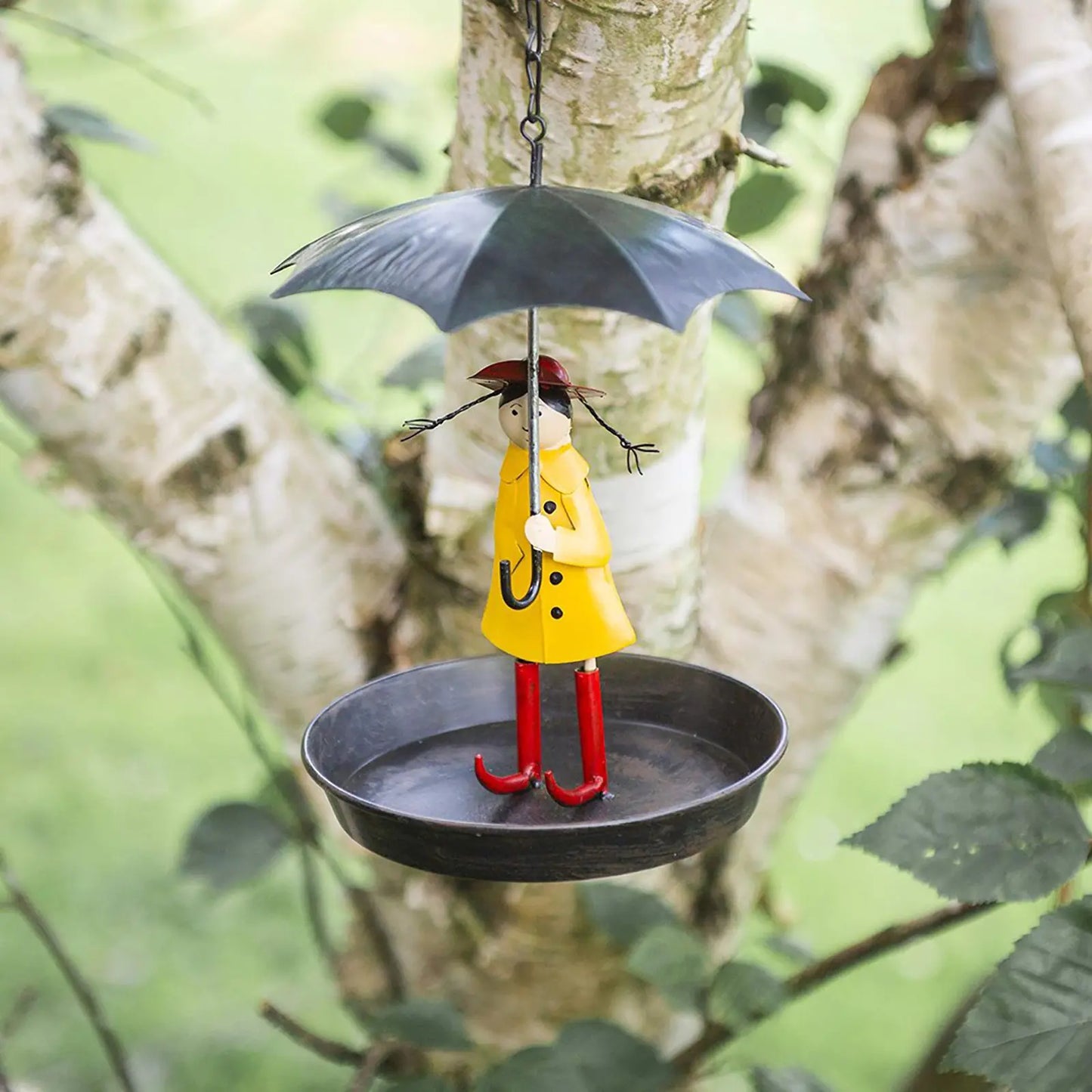 Decorative Umbrella Outdoor Bird Feeder