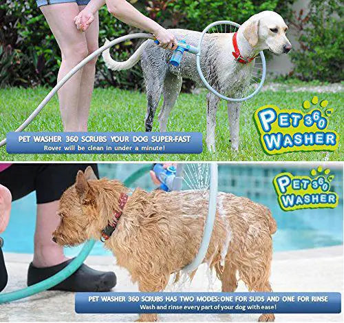 Puppy Rinse Ring with Circular Sprayer