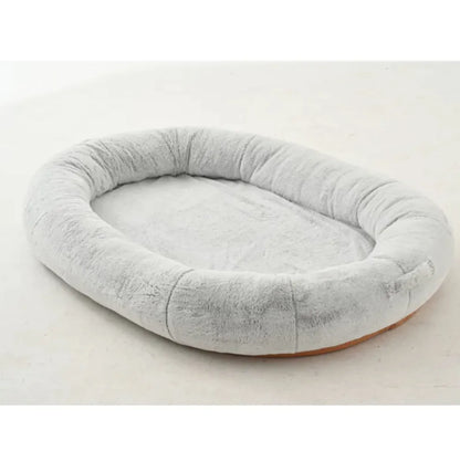Oversize Gray Companion Bed