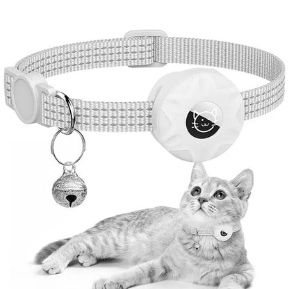 Cat Collar with Silicone Tracker attachment