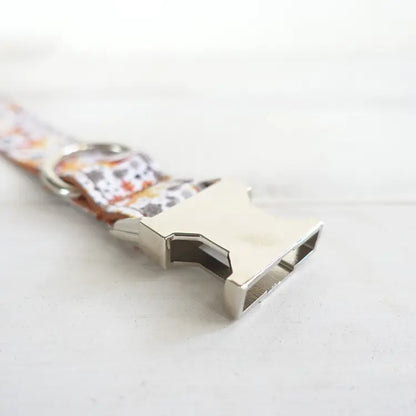 Golden Holiday Dog Collar by MUTTCO
