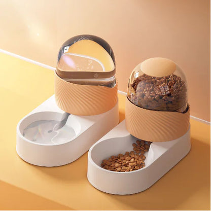 Pet Feeder & Water Dispenser Kit (2 Pieces)