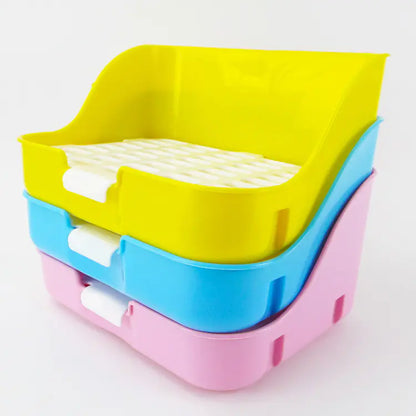 Large Rabbit Square Toilet Cage Accessories