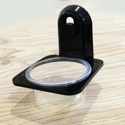 Sleek Wall-Fit Reptile Hydration & Eating Station