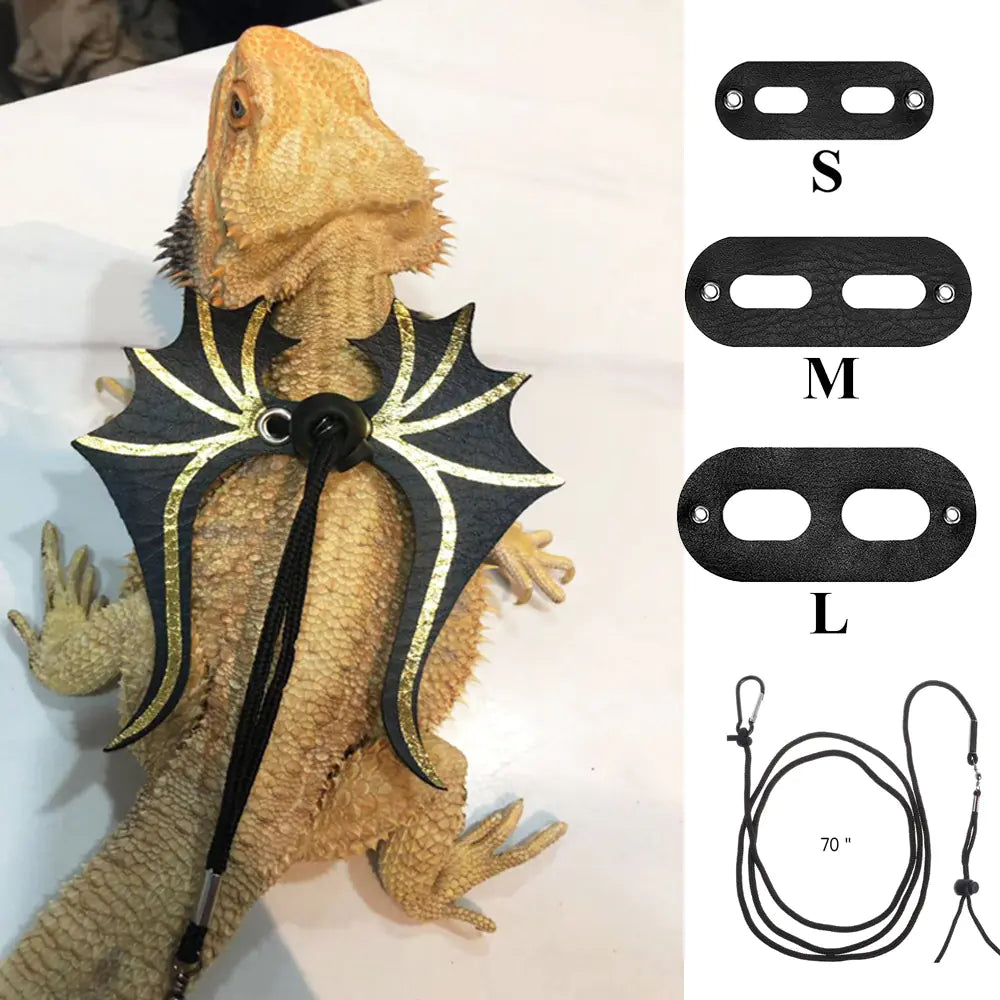 Reptile Rambler Leather Harness